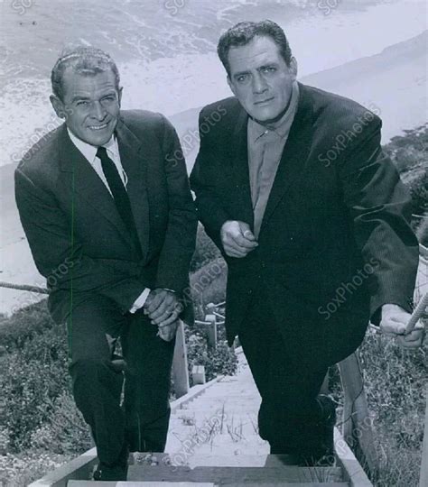 They were together through Burr's death. . Robert benevides perry mason episode